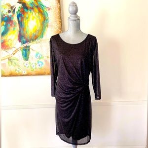 ALEXA B Nites 🖤BLACK🖤 FORMAL WOMEN DRESS PLUS SIZE 20W EUC